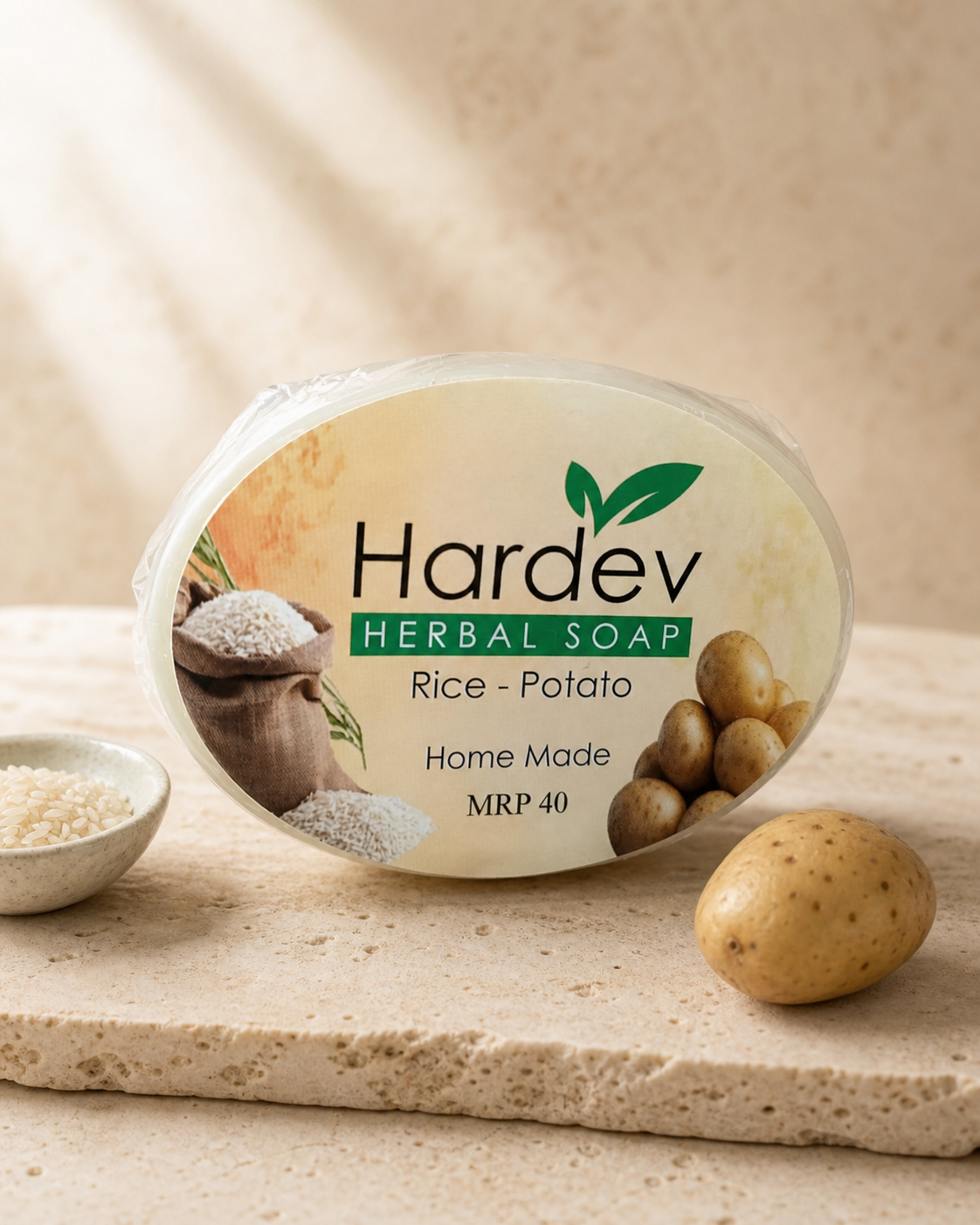 Hardev Rice Potato Herbal Soap
